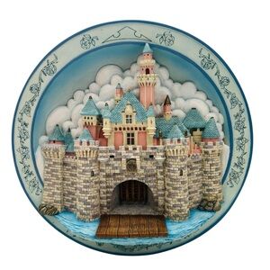 Disneyland Sleeping Beauty’s Castle 3D Wall Decorative Plate